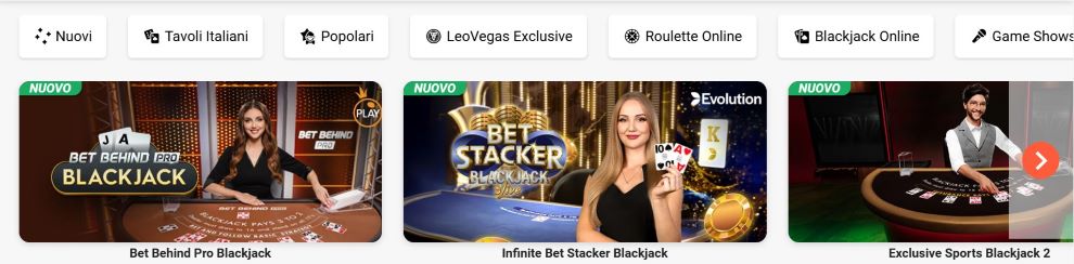 casino live in Italia 